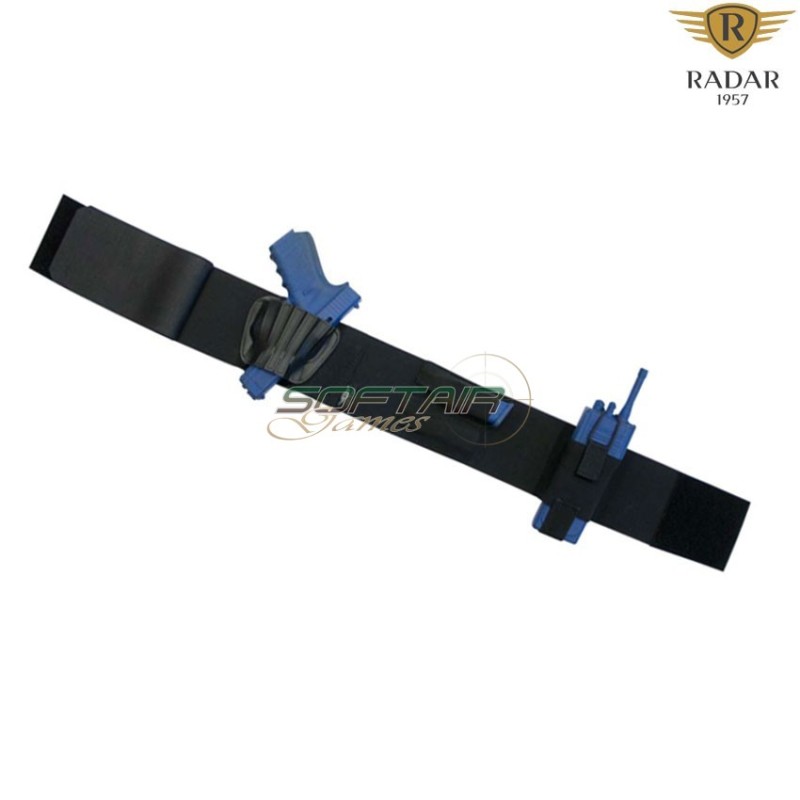 Under-shirt band with holster BLACK radar (5142-9411-bk)
