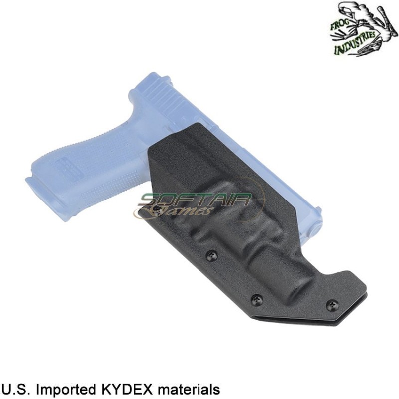 Fondina quick pull TYPE 1 X300 NERA U.S. KYDEX per GLK/VP9/PPQ/CZ frog industries® (fi-wo-gb04b)
