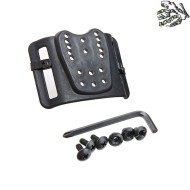 Holster quick pull TYPE 1 X300 BLACK U.S. KYDEX for GLK/VP9/PPQ/CZ frog industries® (fi-wo-gb04b)