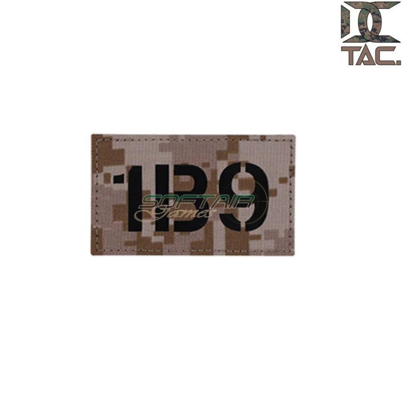 Patch INFRARED Military IR BRAVO 1 AOR1 tag operator d.c. tactical (dctac-103-1-aor1-ir)