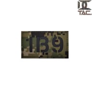 Patch ricamata USA flag LEFT + yellow d.c. tactical (dctac-149-left)