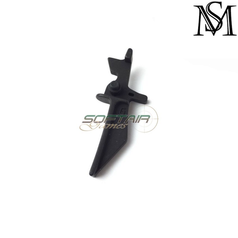 Grilletto TYPE 2 G. style NERO per v.2 aeg m4 milsim series (ms-br-op0008-2)