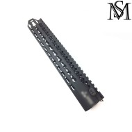 Handguard AEG 11.5" KEY B. style NERO milsim series (ms-br-hg0004-key-bk) Handguard AEG 11.5" KEY B. style NERO milsim series (ms-br-hg0004-key-bk)