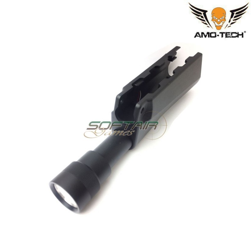 MP5 handguard kit with flashlight fixed light/strobe amo-tech® (amt-br-hg0018) MP5 handguard kit with flashlight fixed light/strobe amo-tech® (amt-br-hg0018)