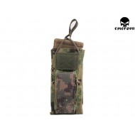 Single 5.56 & Pistol Open Top Magazine Pouch Aor2 Emerson (cod.em6361aor2)