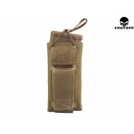 Single 5.56 & Pistol Open Top Magazine Pouch Khaki Emerson (cod.em6361kh)