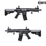 Electric rifle M4 12.5" POLYMER VERSION BLACK dboys (1903)