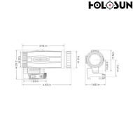 HM3X Magnifier holosun (hl-hm3x)