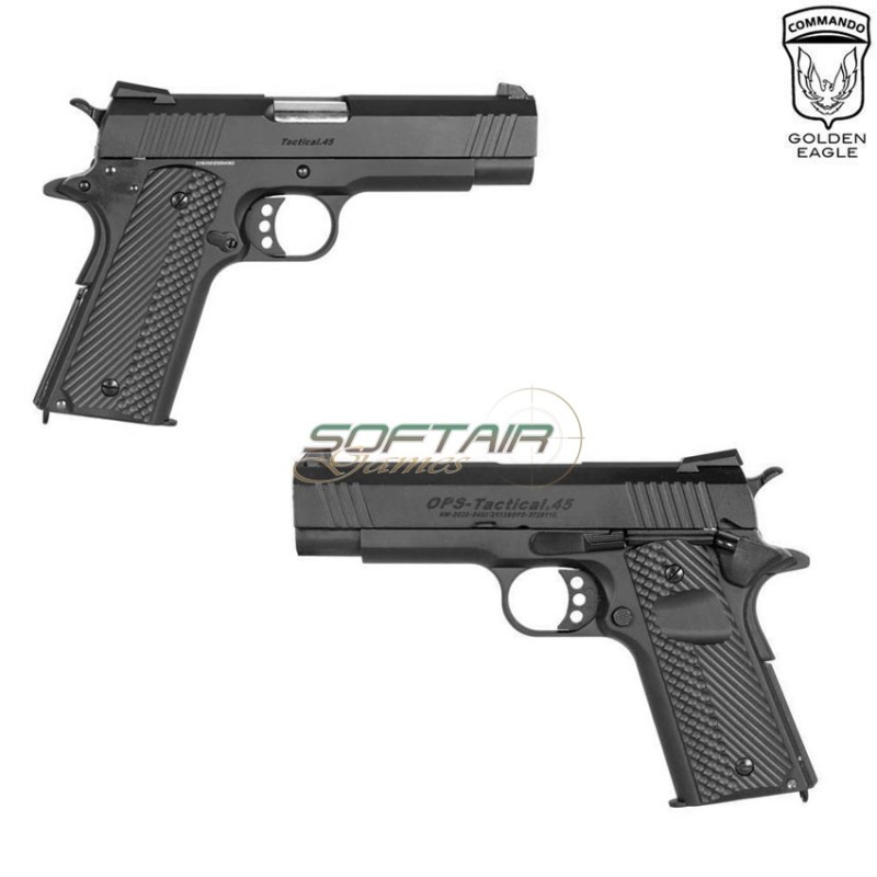 Pistola a gas OPS tac.45 3330 hi-capa 4.3 NERA golden eagle (ge-028220)