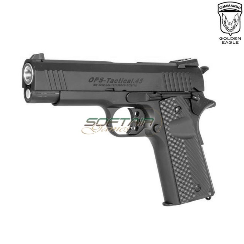 Pistola a gas OPS tac.45 3330 hi-capa 4.3 NERA golden eagle (ge-028220)