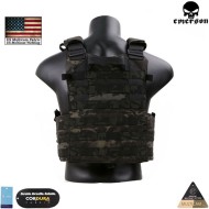 Plate carrier Quick Release 094K style multicam® BLACK genuine usa emerson (em7405mcbk)
