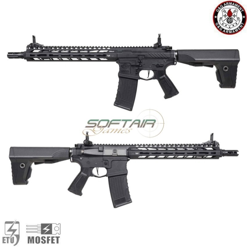 Electric rifle CM16 SRXL m-lok BLACK g&g (gg-ggsrxl-mlok)