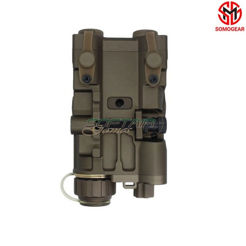 NGAL BLACK Aiming GREEN Laser IR Laser Illuminator SOMOGEAR (ngal-irilu-g-blk)