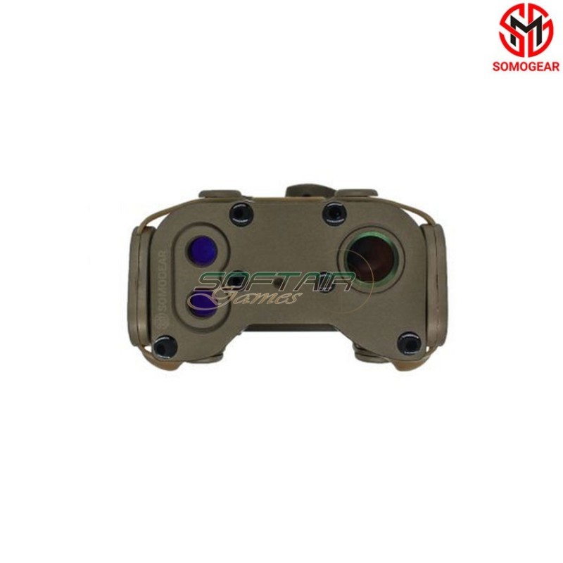 NGAL BLACK Aiming RED Laser IR Laser Illuminator SOMOGEAR (ngal-irilu-r-blk)