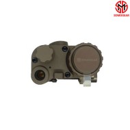 NGAL TAN Aiming RED Laser IR Laser Illuminator SOMOGEAR (ngal-irilu-r-tan)