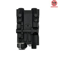 NGAL BLACK Aiming RED Laser IR Laser Flashlight SOMOGEAR (ngal-r-blk)
