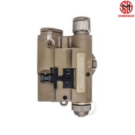 PEQ-15 UHP BLACK GREEN Laser IR Laser Illuminator PCB Potting SOMOGEAR (peq15-irilu-g-u-blk)