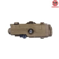 PEQ-15 UHP TAN RED Laser IR Laser Illuminator PCB Potting SOMOGEAR (peq15-irilu-r-u-tan)