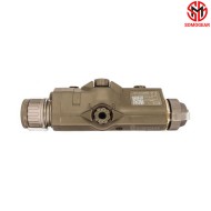 PEQ-15 UHP TAN RED Laser IR Laser Illuminator PCB Potting SOMOGEAR (peq15-irilu-r-u-tan)