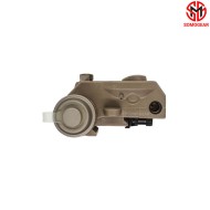 PEQ-15 BLACK Airsoft Aiming GREEN Laser IR Laser Flashlight PCB Potting SOMOGEAR (peq15-g-blk)