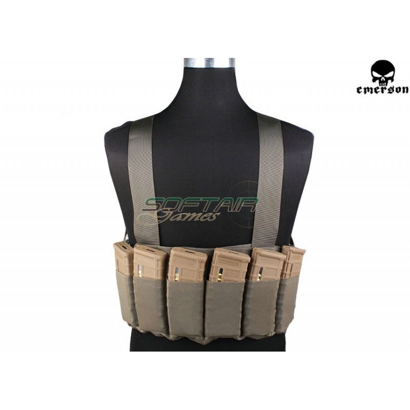 Speed Chest Rig Foliage Green Emerson (cod.em2390fg)