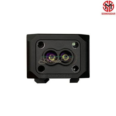 CQBL-1 BLACK Airsoft Aiming GREEN Laser IR Laser SOMOGEAR (cqbl1-g-blk)