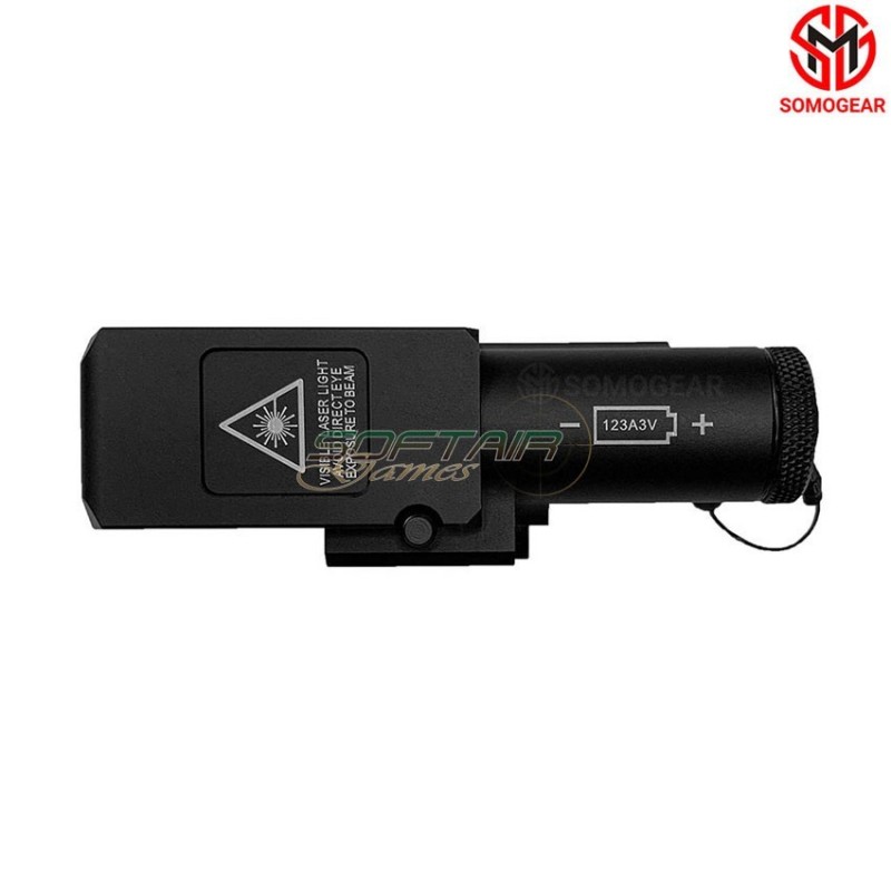 CQBL-1 TAN Airsoft Aiming GREEN Laser IR Laser SOMOGEAR (cqbl1-g-tan)