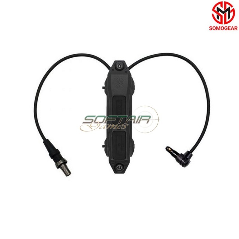 Augmented pressure BLACK switch Crane + SF Plug SOMOGEAR (taps-l3sf-blk)