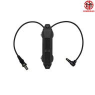 Augmented pressure BLACK switch Crane + SF Plug SOMOGEAR (taps-l3sf-blk)