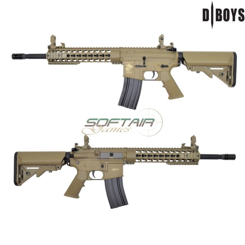 Electric Rifle M4 Keymod 10" ETU Sport Tan Dboys (3381t-up)