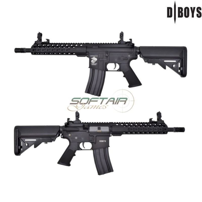 Fucile Elettrico M4 ETU Metal version Black Dboys (3381fum-up)