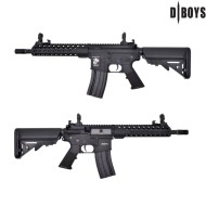 Fucile Elettrico M4 Keymod 10" ETU Metal version Black Dboys (3381m-up)