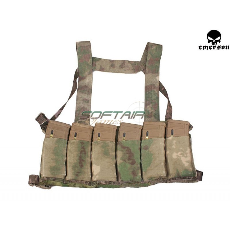 Speed Chest Rig Atacs Foliage Green Emerson (cod.em2390atfg)
