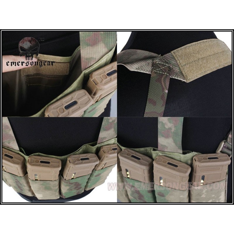 Speed Chest Rig Atacs Foliage Green Emerson (cod.em2390atfg)