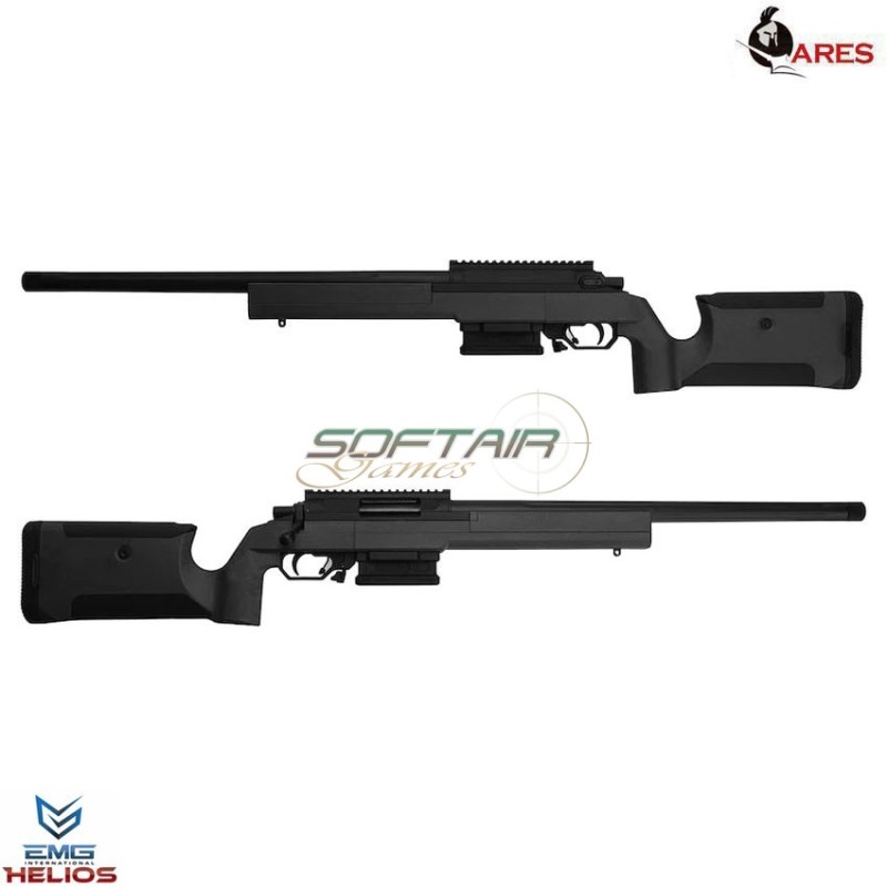 Fucile a molla sniper Helios NERO EV01 EMG ares (ar-ev01b)