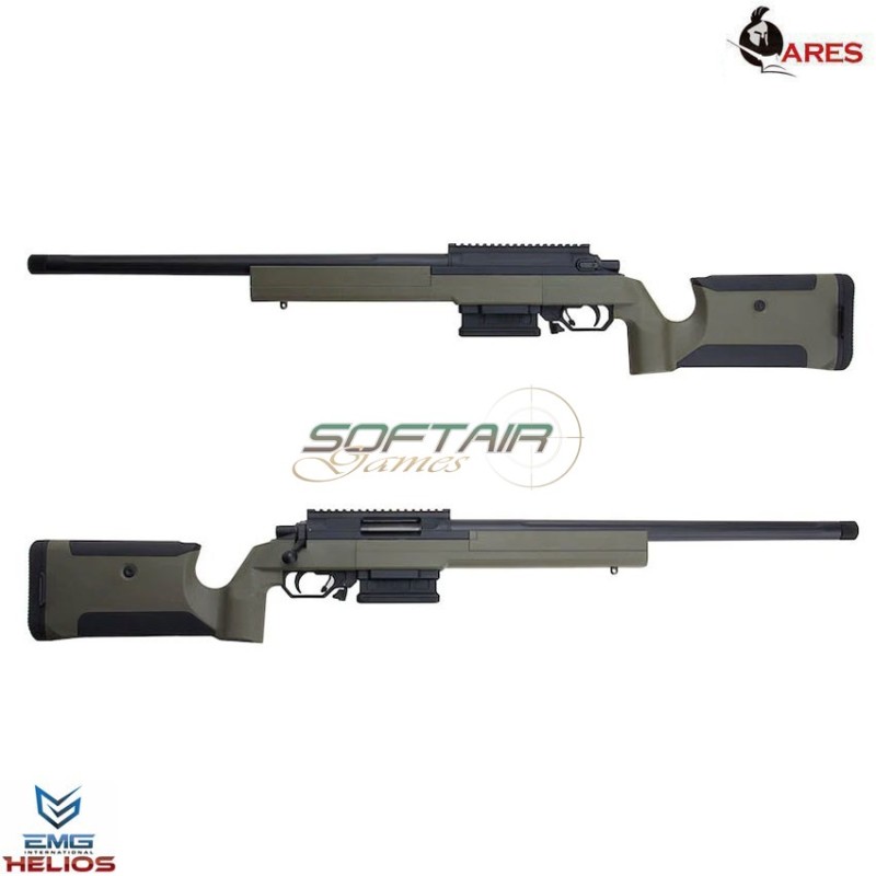 Fucile a molla sniper Helios VERDE EV01 EMG ares (ar-ev01v)