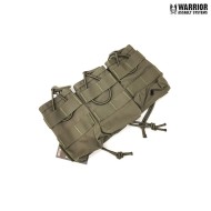 Double fast open ak magazines pouch BLACK warrior assault systems (w-eo-dmop-ak-blk)