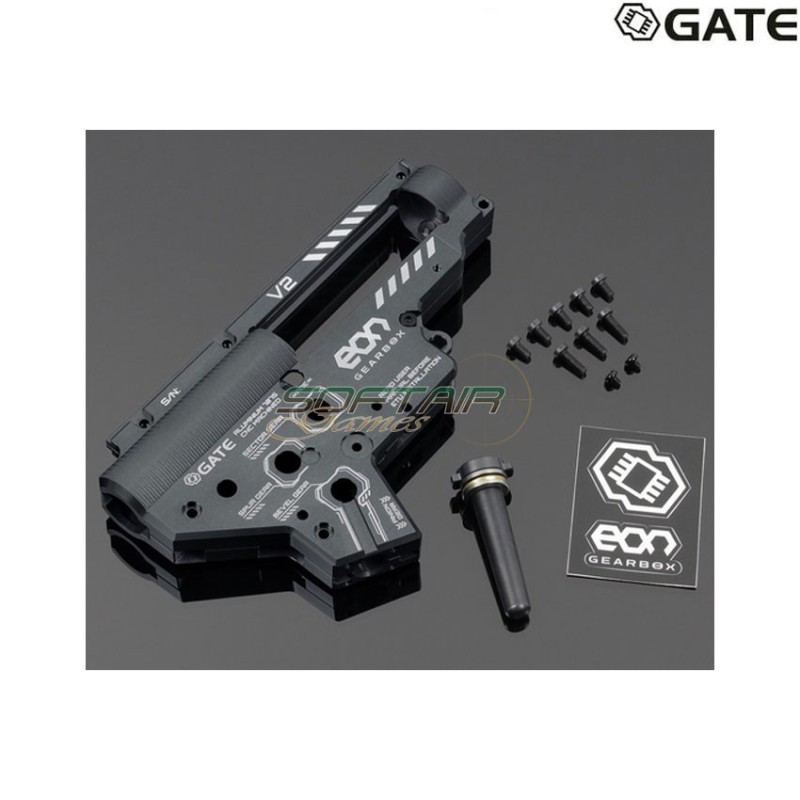 Guscio EON V2 Gearbox rev. 2 CNC - Titanium gate (gate-eon-gb2-t)
