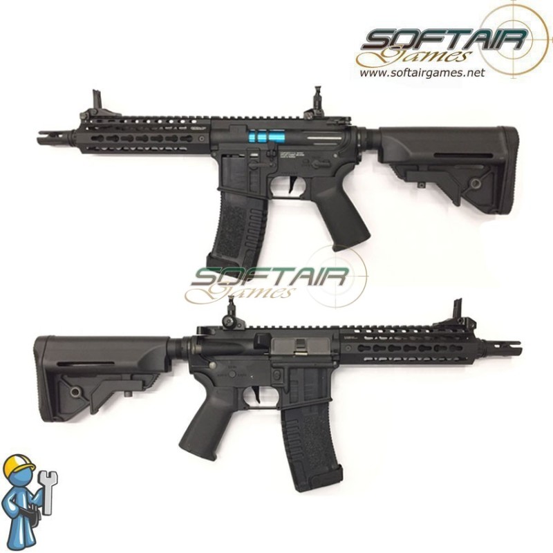 Electric rifle 11.1V READY ADV. Level ETU CQB skeletonized SGW (sgw-13-bk)