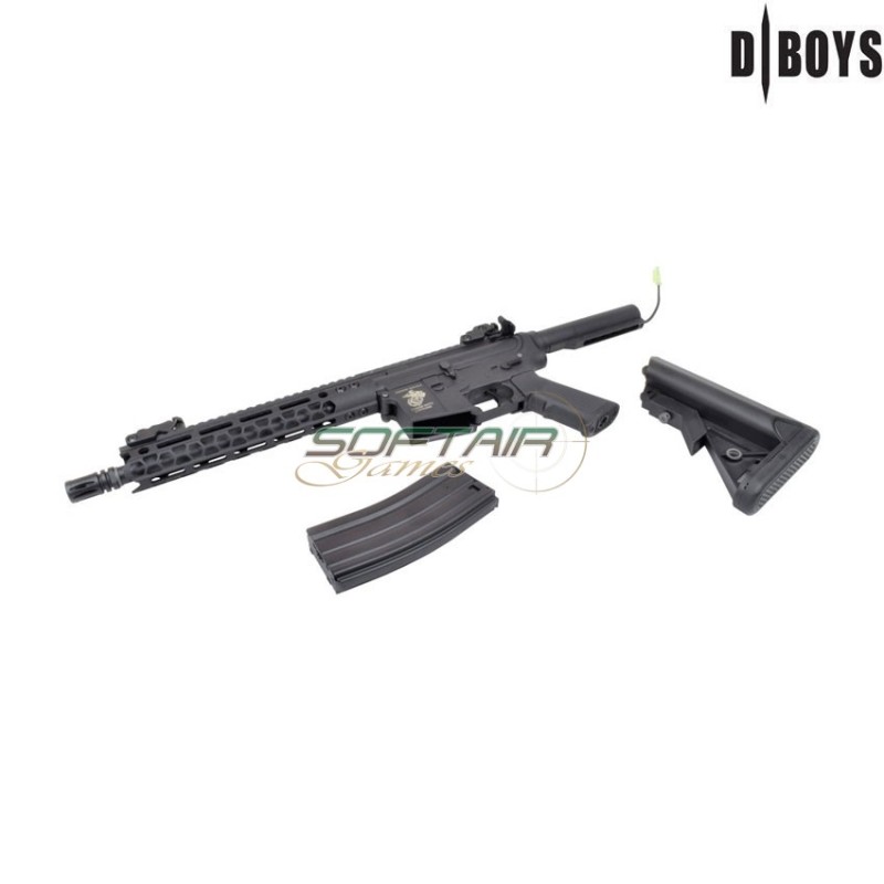 Electric Rifle M4 10" Polymer version Black Dboys (1902)