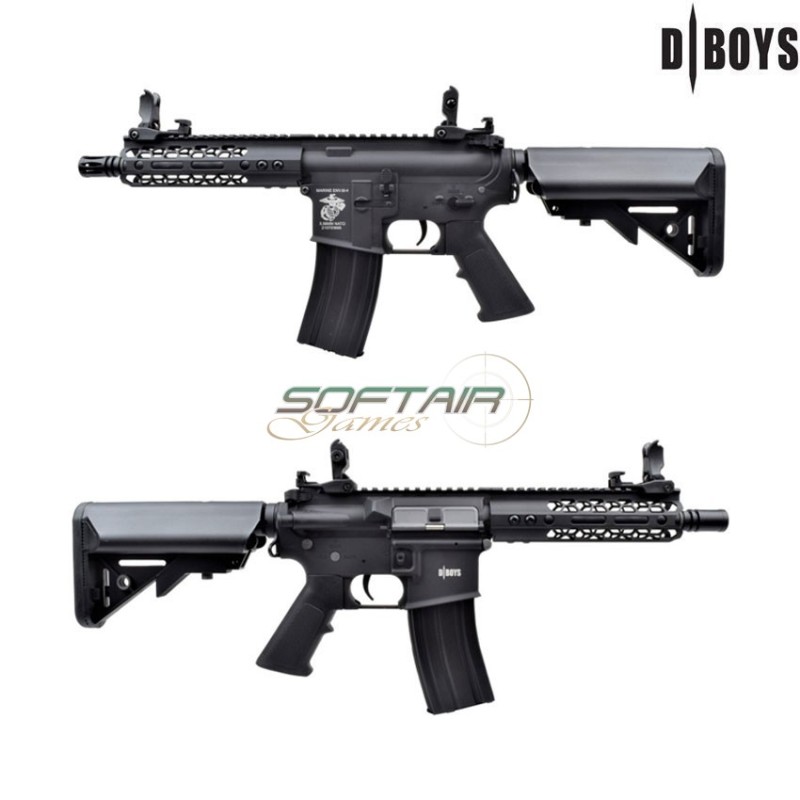 Fucile Elettrico M4 7" Metal version Black Dboys (1901m)