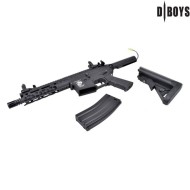 Electric Rifle M4 7" Metal version Black Dboys (1901m)