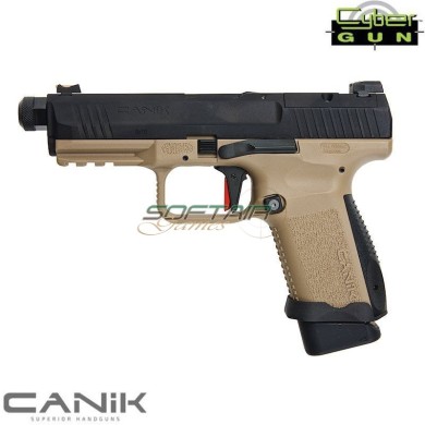 Pistola a gas CANiK SAI TP9 Elite Combat Nera/Tan cybergun (550003)