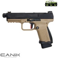 Gas pistol CANiK SAI TP9 Elite Combat Black/Tan cybergun (CG-CA0102)