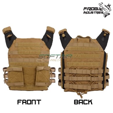 JPC Tactical Vest 2.0 Tan Frog Industries® (fi-061-tan)