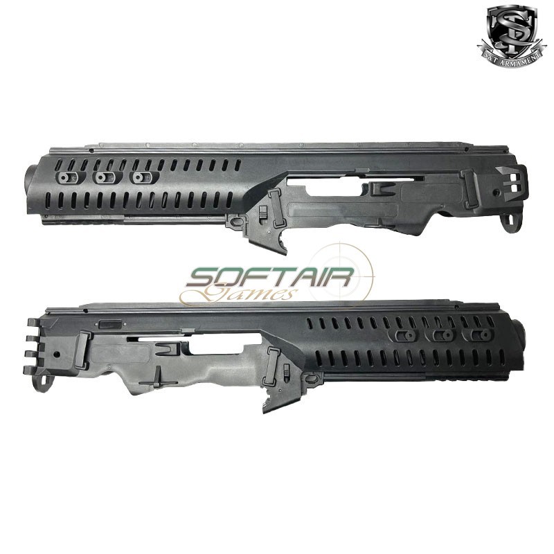 Guscio superiore arx160 sportline black s&t (10711042)