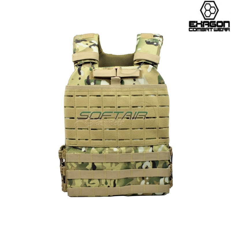 Tactical Vest Plate Carrier Multicam Exagon (ex-vt473m)