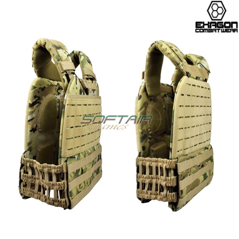 Tactical Vest Plate Carrier Multicam Exagon (ex-vt473m)