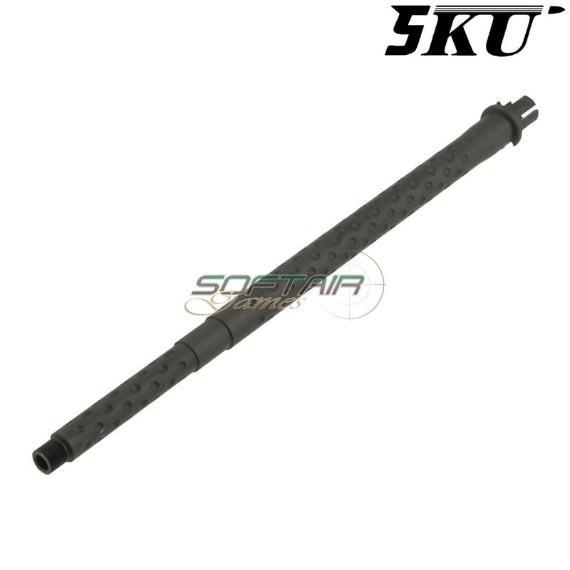 Canna esterna SR16 E3 16.5" per aeg m4/m16 Nera 5KU (5ku-93-b)