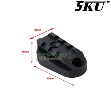 M4 Picatinny Rail Stock Base adattatore 5KU (5ku-317)